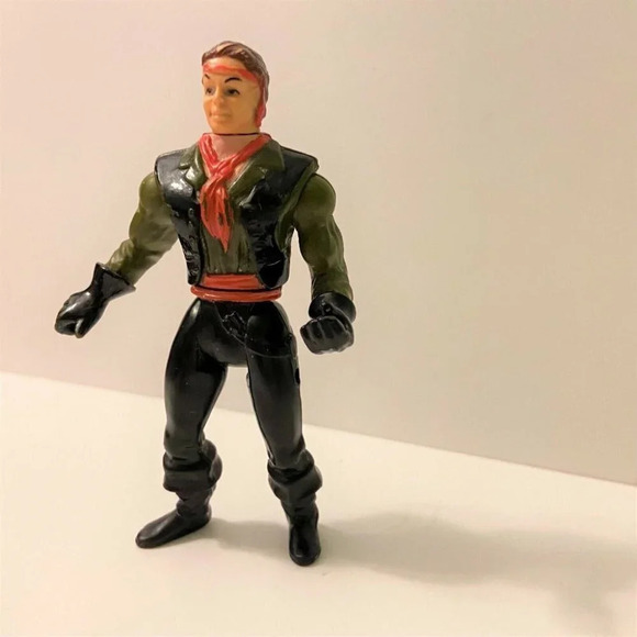 Vintage 1991 Swashbuckling Peter Pan Action Figure Disney Hook  TriStar Pictures - Picture 3 of 9